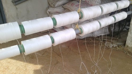 White & Black Cotton, Polyester Crop Supporting Thread(Crop Supporting Twine), For Agriculture, For Agricultural