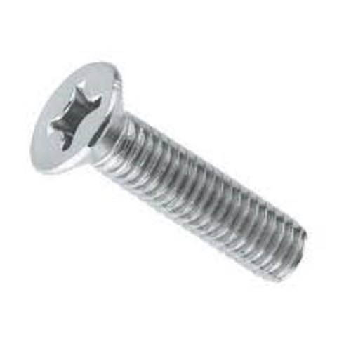 Stainless Steel Flat Head Csk Phillips Machine Screws, For Industrial, Size: M6.5 To M38