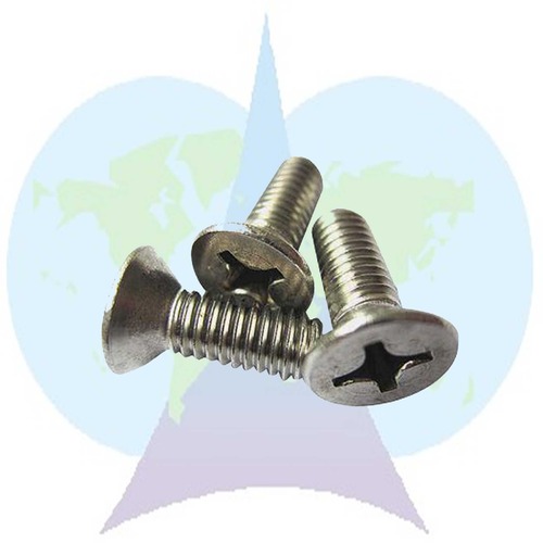 Stainless Steel CSK Phillips Machine Screw