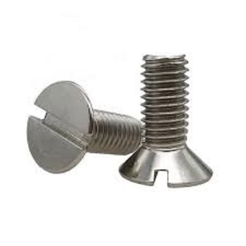 DIN 965 Flat Countersunk Csk Head Slotted Machine Screw, Size: M2 To M12, Standard