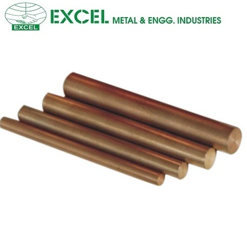 Round Solid Copper Rod, For Industrial
