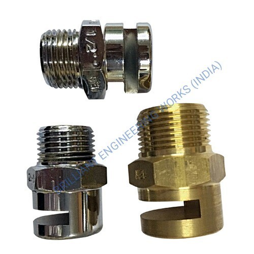 Brass, Steel 3-6 bar Water Curtain Spray Nozzle