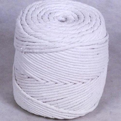 WHITE Round Asbestos Rope