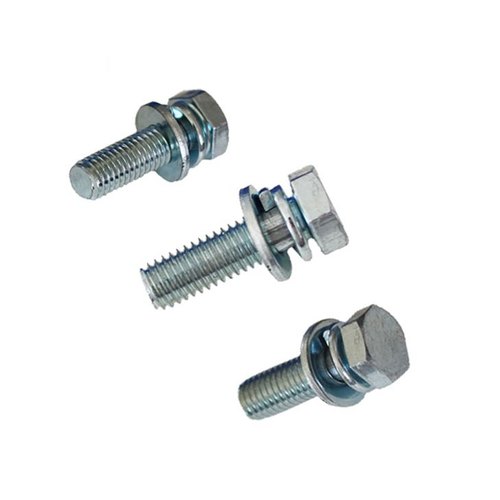 MS Hex Head Sems Screws, Packaging Type: Box