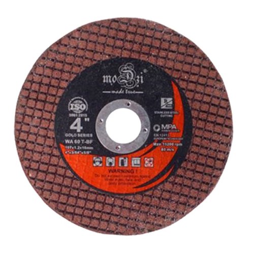 moDzi Red Cutting Disc, Double Threaded Round Shape