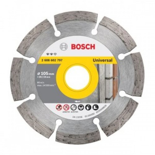 Stainless Steel Bosch Diamond Cutting Disc, Packaging Type: Box