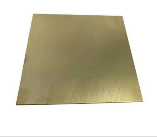 Jindal Brass CuZn20 Sheet, Square, 1 Mm