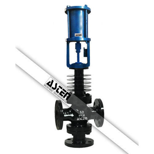 Asten Controls LLP Cylinder Operated Thermic Fluid Control Valve, Size: 1/2 to 2 Inch
