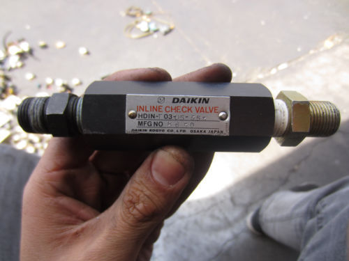 Daikin Inline-Check Valve