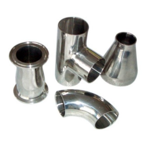 Stainless Steel Dairy Pipe Fittings, Material Grade: SS304-304L-316-316L, Size: 1/2 X 4