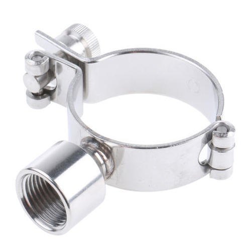 Stainless Steel Dairy Pipe Holder, Size: 1/2-2