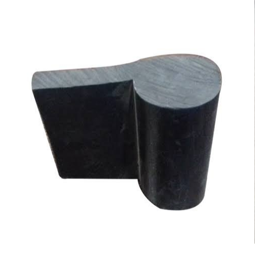 Rubber Black Dam Irrigation Gate Seal, Size: 45x125x15mm