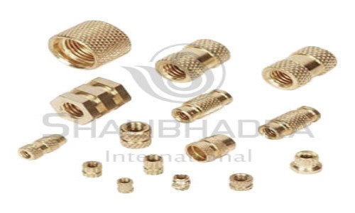 DBI-002 Brass Plastic Molding Insert for Hardware Fitting, Packaging Type: Box