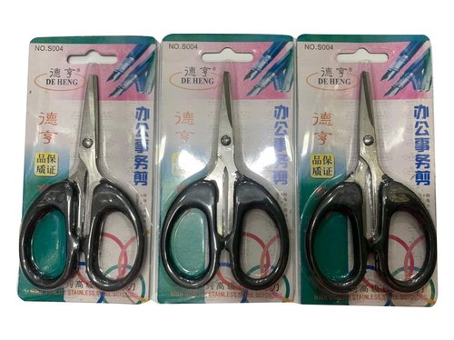 Plastic Deheng Multipurpose Scissor, Model Name/Number: S004, Size: 4inch(Length)