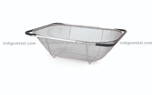 Rectangular Sink Basket - Stainless Steel