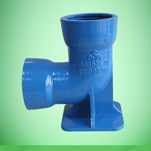 PN1.0 Ductile Iron Double Socket Duckfoot Bend (DI D/S Duckfoot)