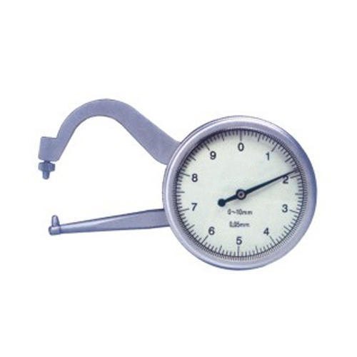 Stainless Steel Dial Caliper Gauge, Shape: Round