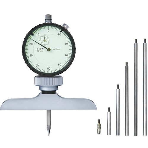 DIAL DEPTH GAGE (base 63x17mm), 0-300mm, graduation 0.01mm