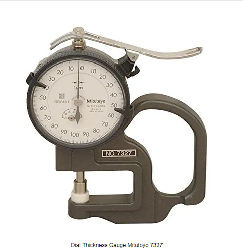 Stainless Steel Dial Thickness Gauge Mitutoyo 7327