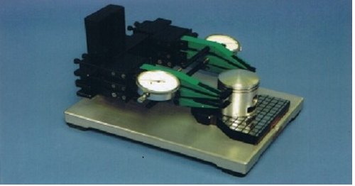 Diameter Check Instrument with Composite Bows for Piston for Cylindrical Parts