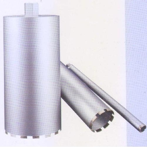 Silver Stainless Steel Diamond Core Drill Bits, For Industrial, Packaging Type: Box