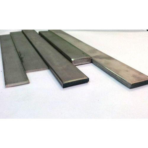 Rectangular Galvanized OHNS Die Steel Flat Bar, For Industrial, Single Piece Length: 3-6 meter