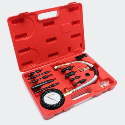 Analog Diesel Engine Compression Tester Kit, For Automotive Workshop, 0-70 Bar Range