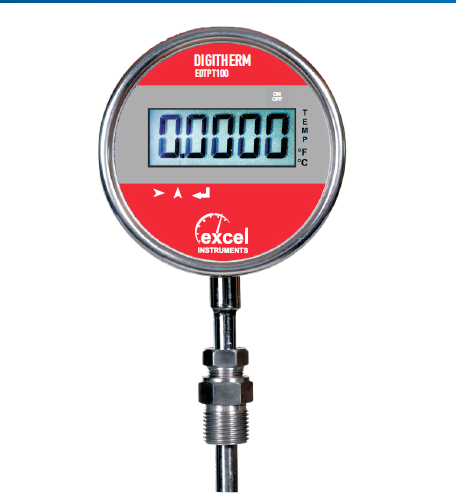 Micro Digital Temperature Gauge (battery Operated)