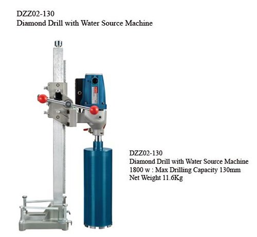Blue Diamond Drill, Drilling Range: 130mm