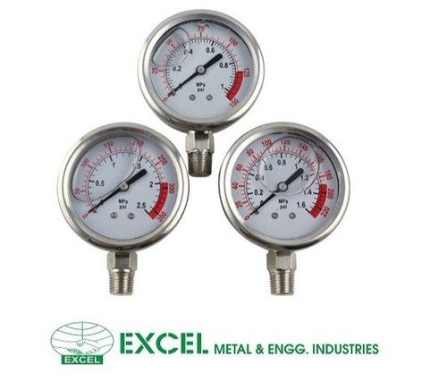 EMEI 4 inch / 100 mm Pressure Gauges
