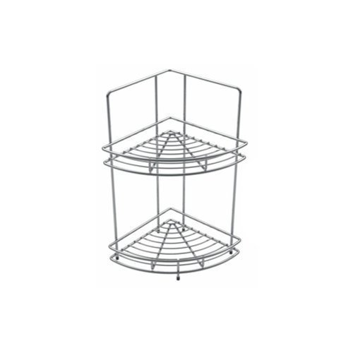 Stainless Steel Double Corner Basket