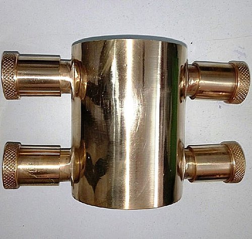 Brass Double Female Coupling, For Structure Pipe, Size: 6 inch