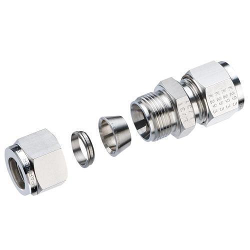 Stainless Steel Double Ferrule Compression Tube Fittings, Size: 3/4 inch