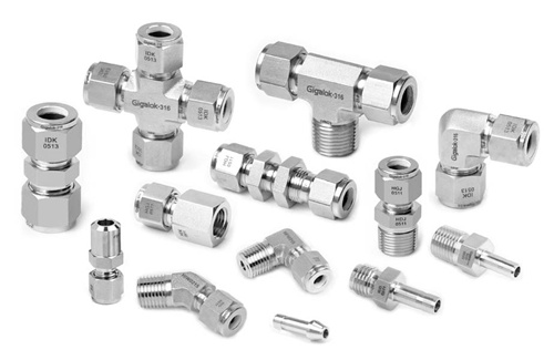 Stainless Steel Double Ferrule Fittings, Hydraulic Pipe And Structure Pipe