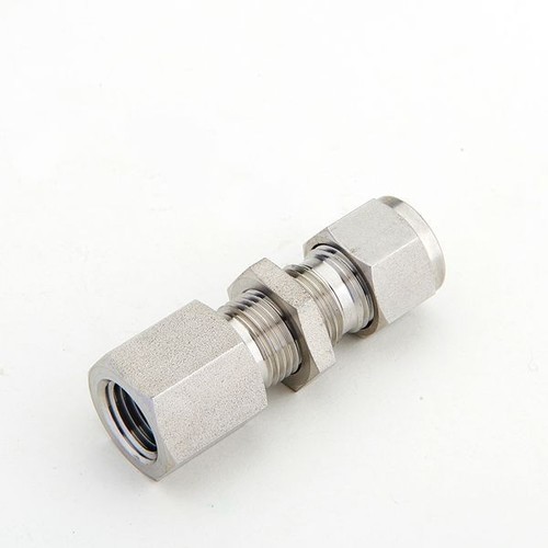 Stainless Steel Double Ferrule Compression Tube Fitting, For Structure Pipe