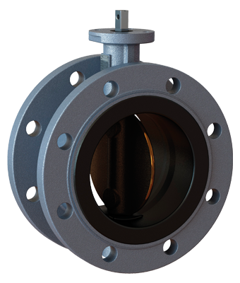 Stainless Steel & Aluminium Manual And Solenoid Double Flanged Type Butterfly Valve