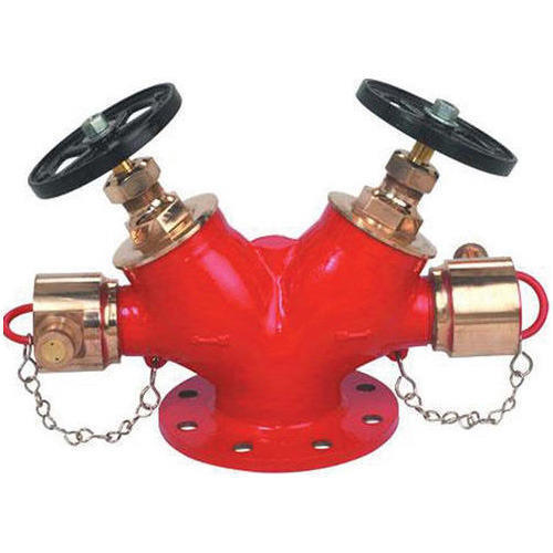 Swati Double Headed Hydrant Valves, 101, Size: 75