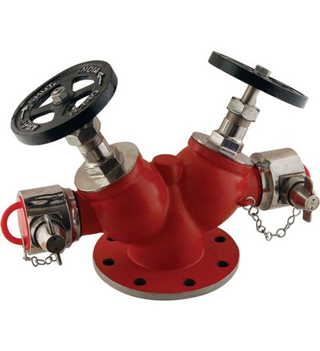 ISI Double Headed Hydrant Valves - SS 304, Model Name/Number: DHHVSS304