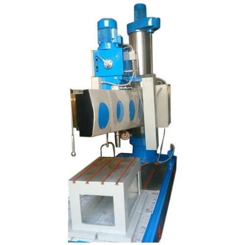 Double column Universal Radial Drilling Machine, Spindle Speed: 8 Nos, Distance between Spindle and Base Plate: 1500 MM