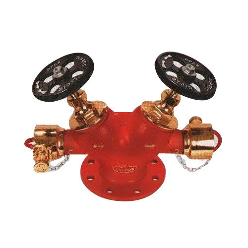 Double Outlet Type Landing Valve Gunmetal