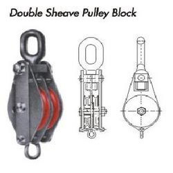 Double Sheave Pulley Block