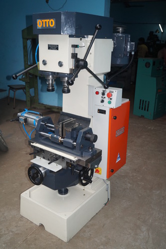 Stainless Steel Double Spindle Drilling And Tapping Machine