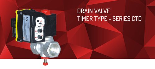 Stainless Steel Drain Valve Timer Type Series CTD