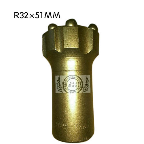R32 Threaded Button Bit 51mm For Drilling