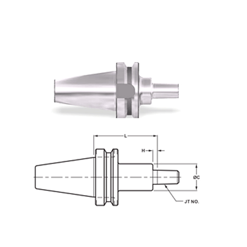 SMS Drill Chuck Taper Arbor Pull Studs