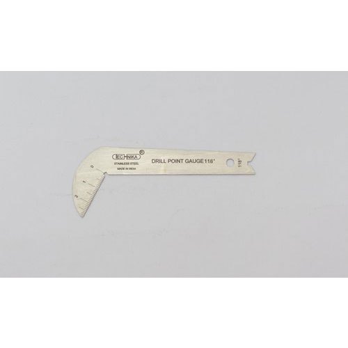 Stainless Steel SS Drill Point Gauge