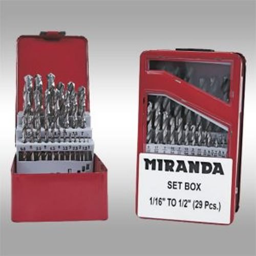 Miranda Tools Solid Carbide Drill Set