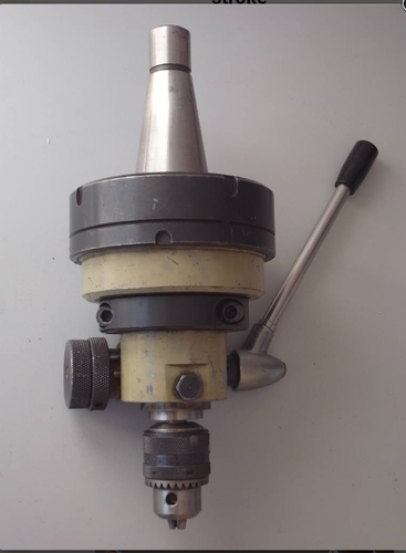 ISO 40 Drilling Head Attachment, Size: 1-10 mm