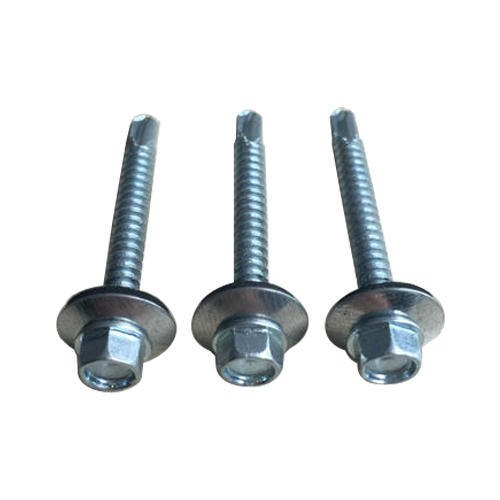 SS Hex Head Self Drilling Screw, Packaging Type: Box