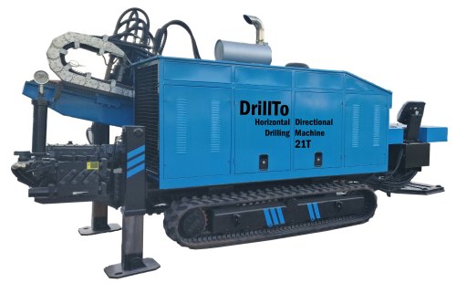 DrillTo Horizontal Directional Machine, Drilling Capacity (Steel): 21T